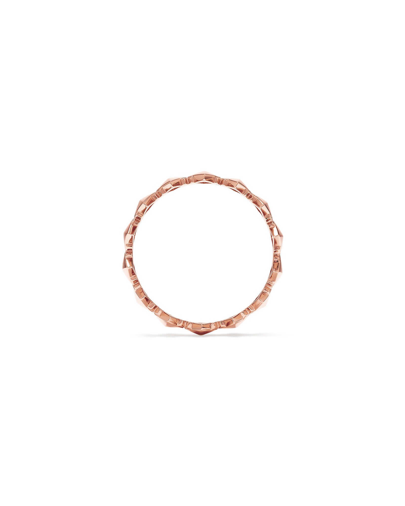 Signature Connect Point Ring in 10kt Rose Gold