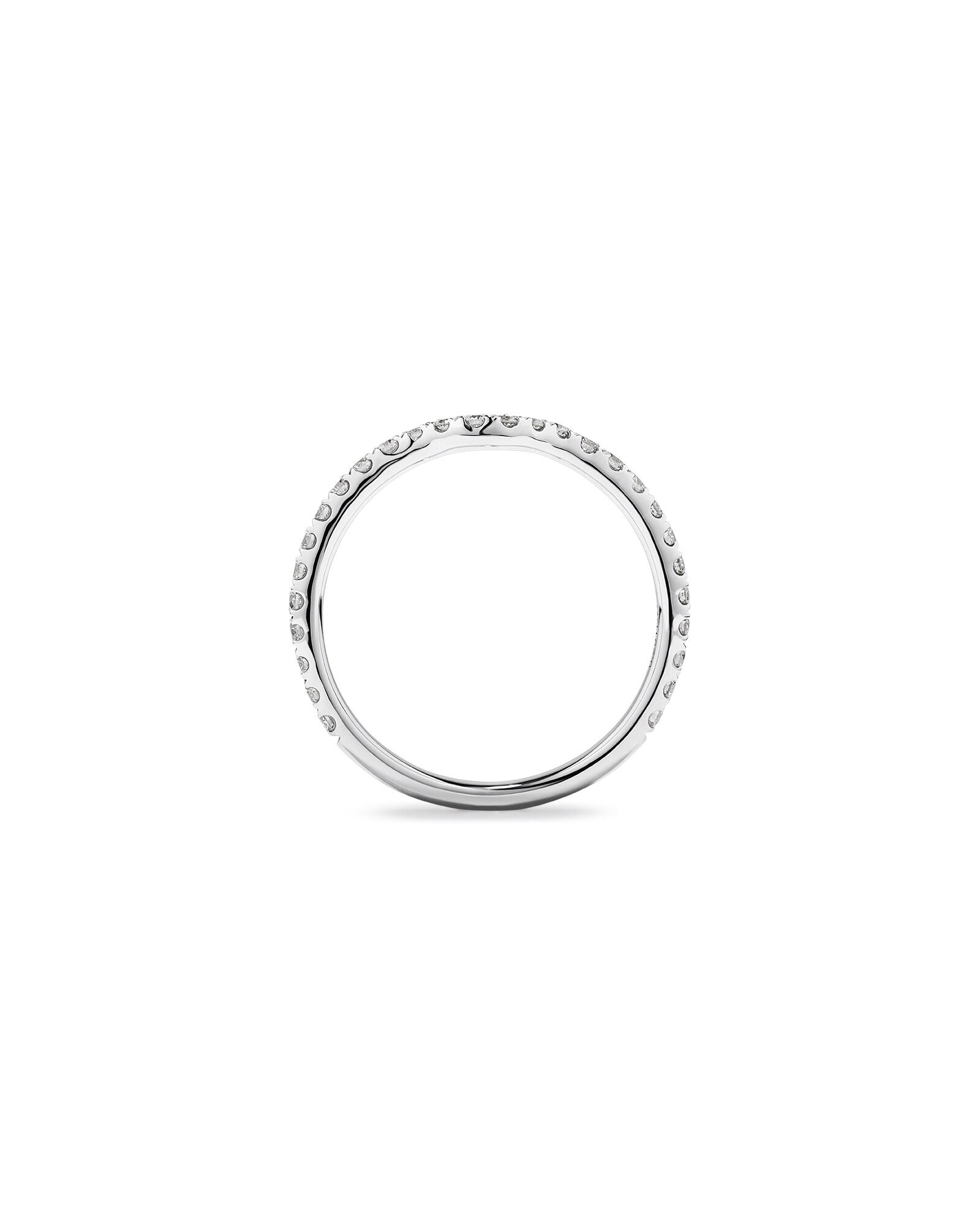 Sir Michael Hill Designer Wedding Band with 0.29 Carat TW of Diamonds in 18kt White Gold
