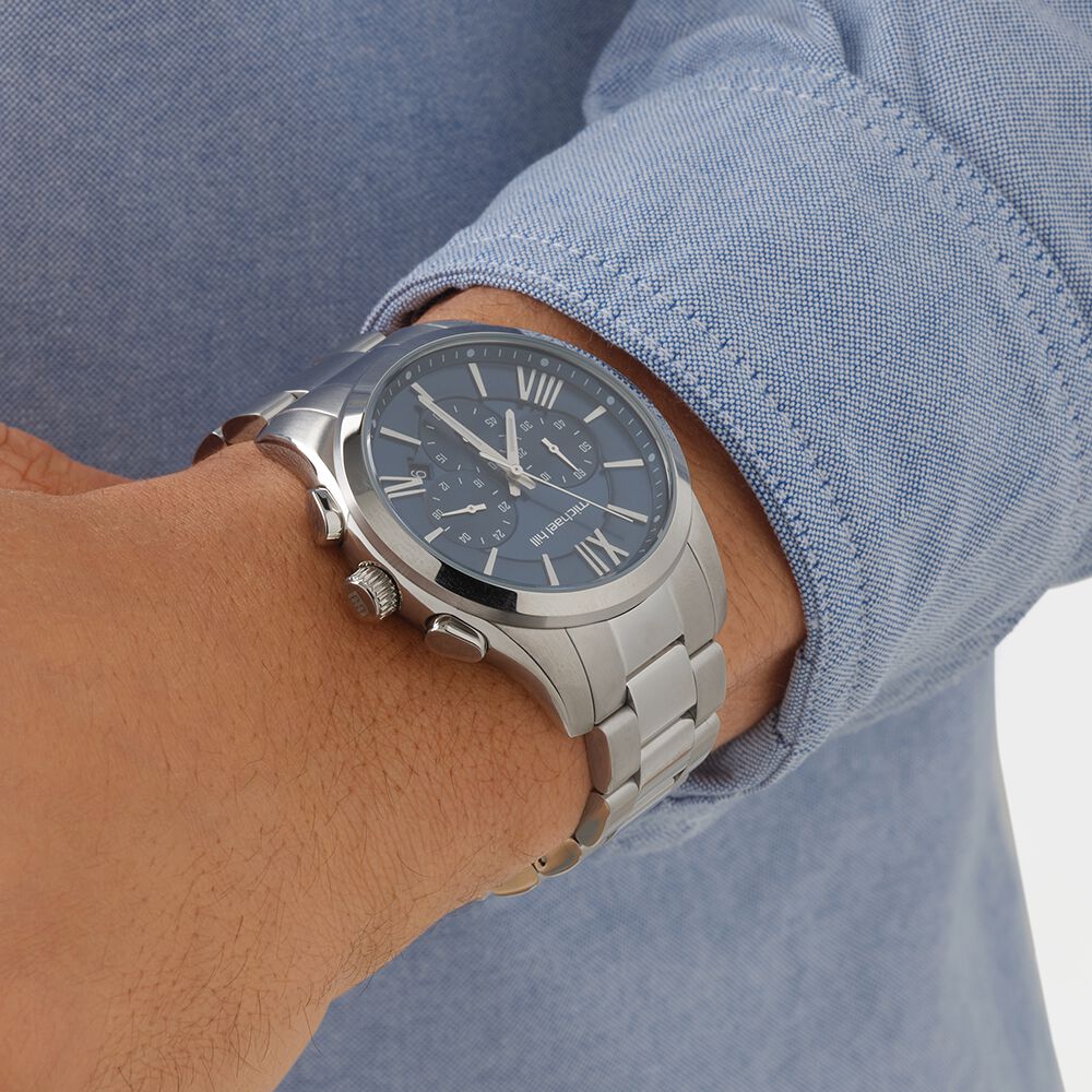 Men's Chronograph Watch in Stainless Steel