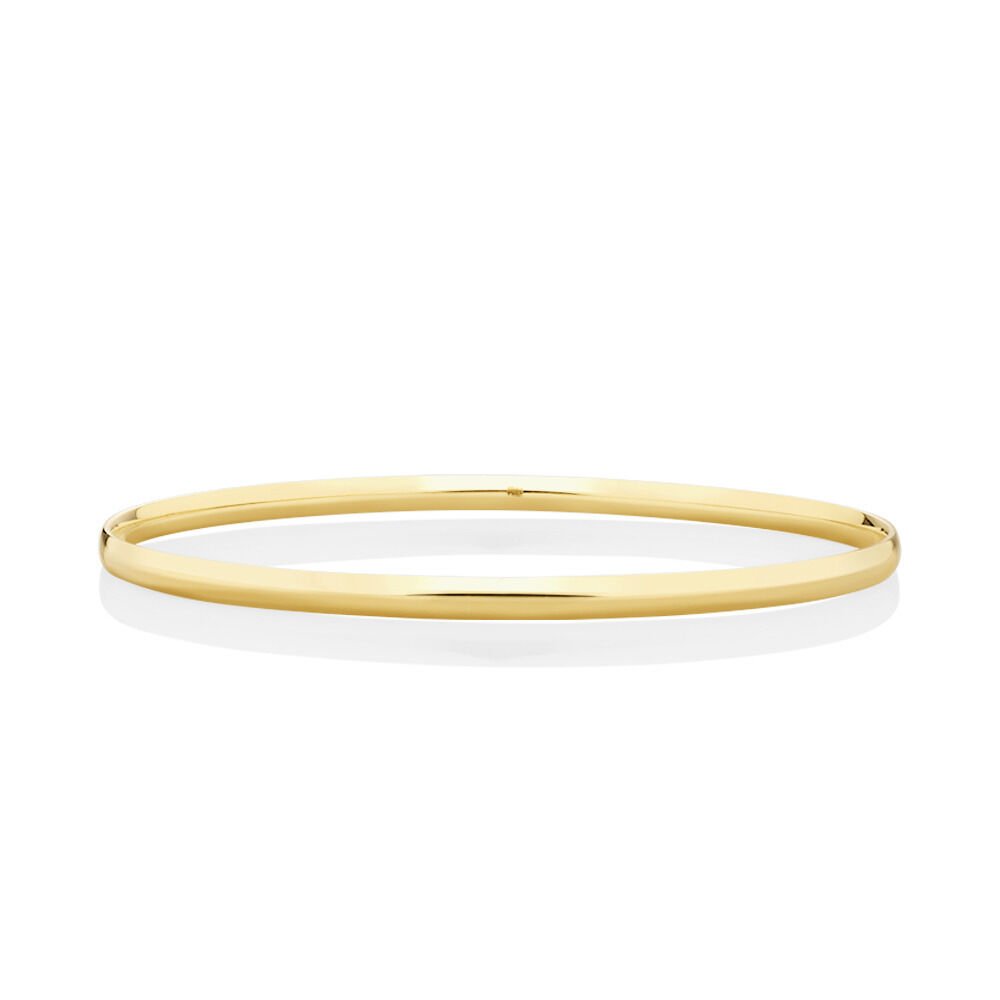 65mm Bangle in 10kt Yellow Gold