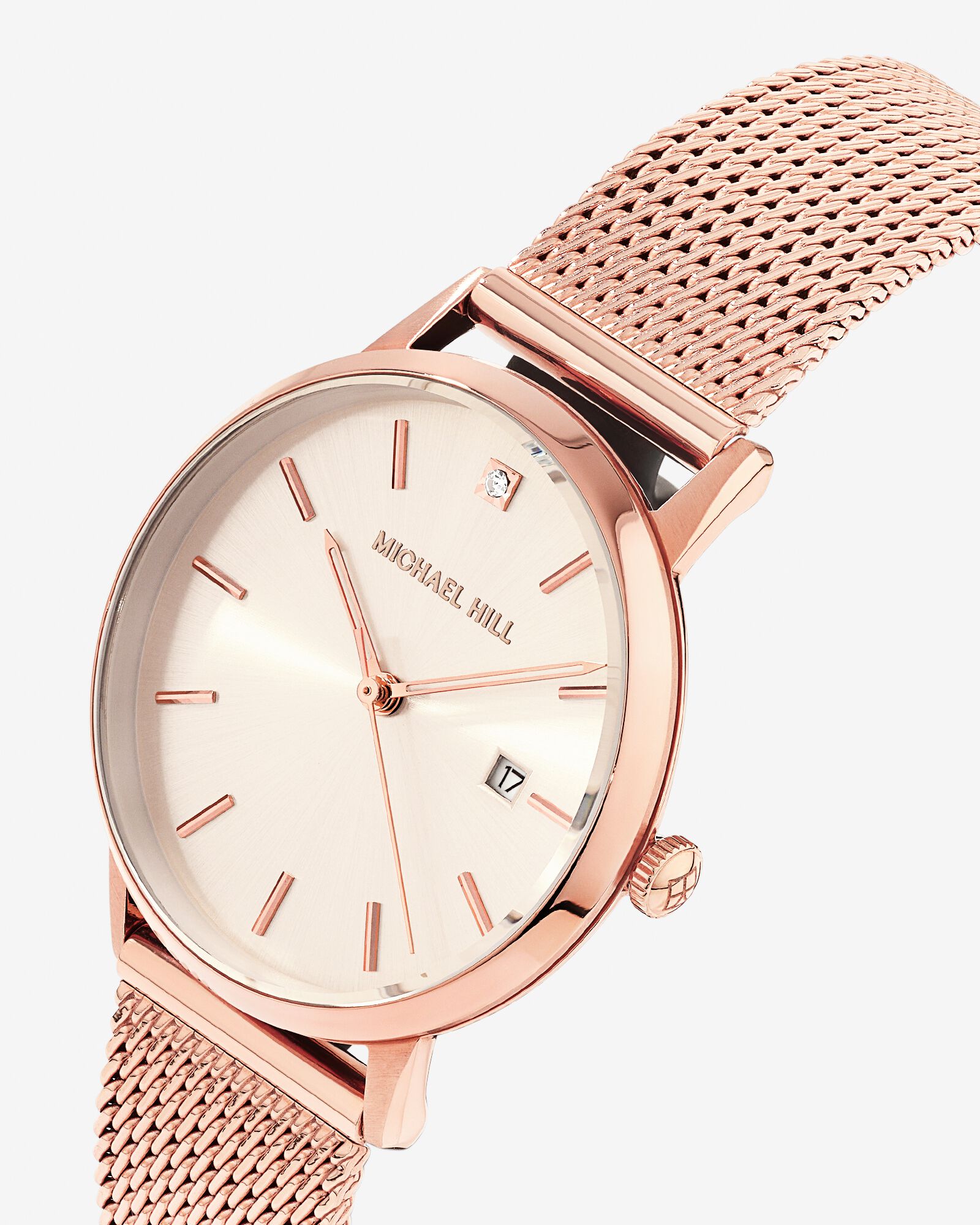 Ladies Watch in Rose Tone Stainless Steel