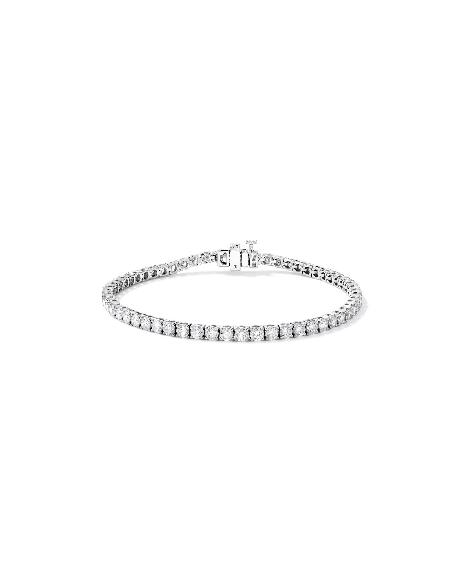 5.00TW Lab Diamond Tennis Bracelet in 10kt Gold