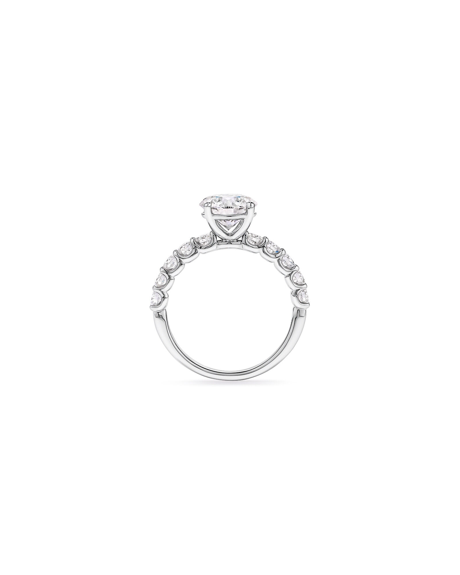 2.75TW Round Brilliant Laboratory-Grown Diamond Engagement Ring in 14kt Rose Gold