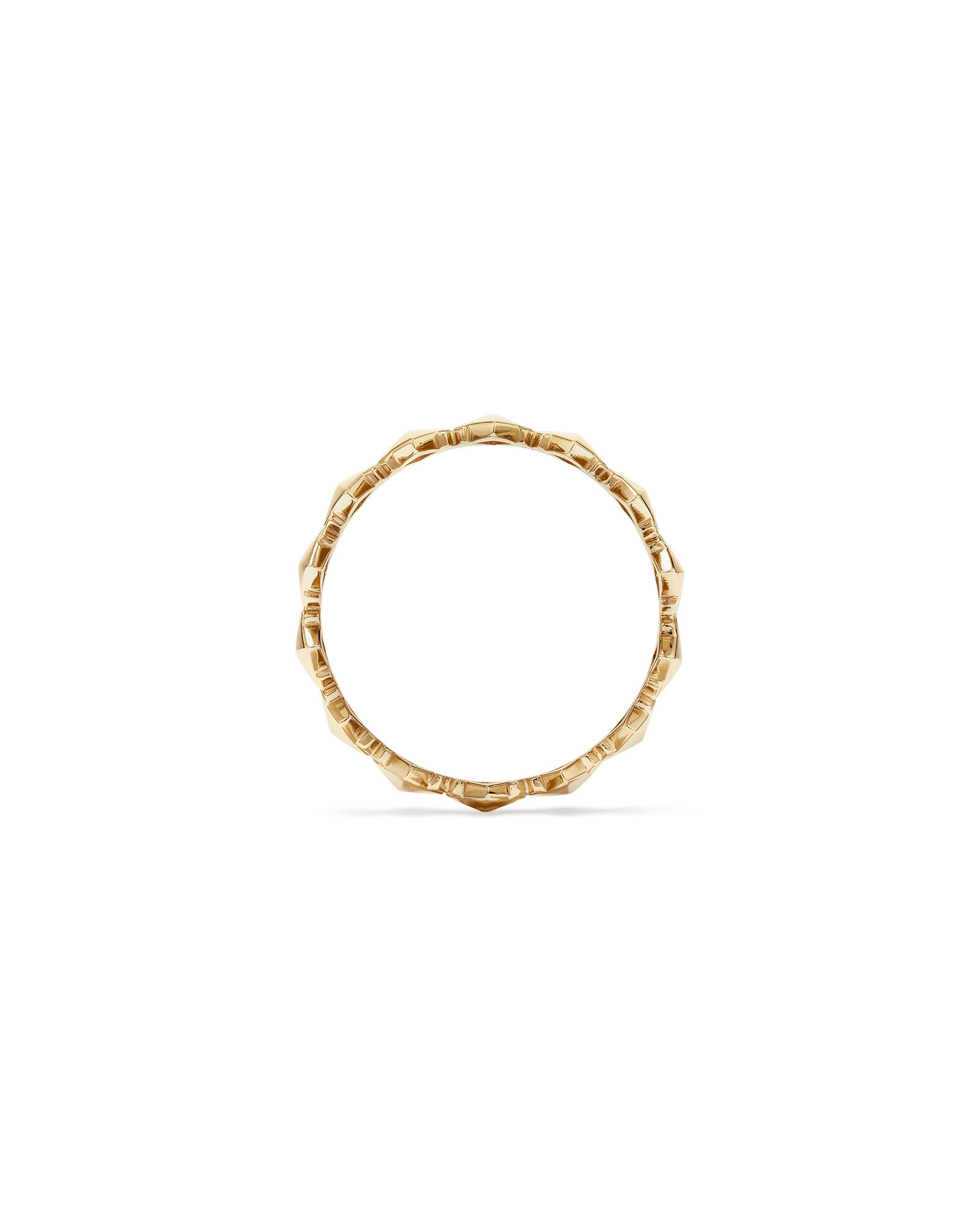 Signature Connect Point Ring in 10kt Yellow Gold