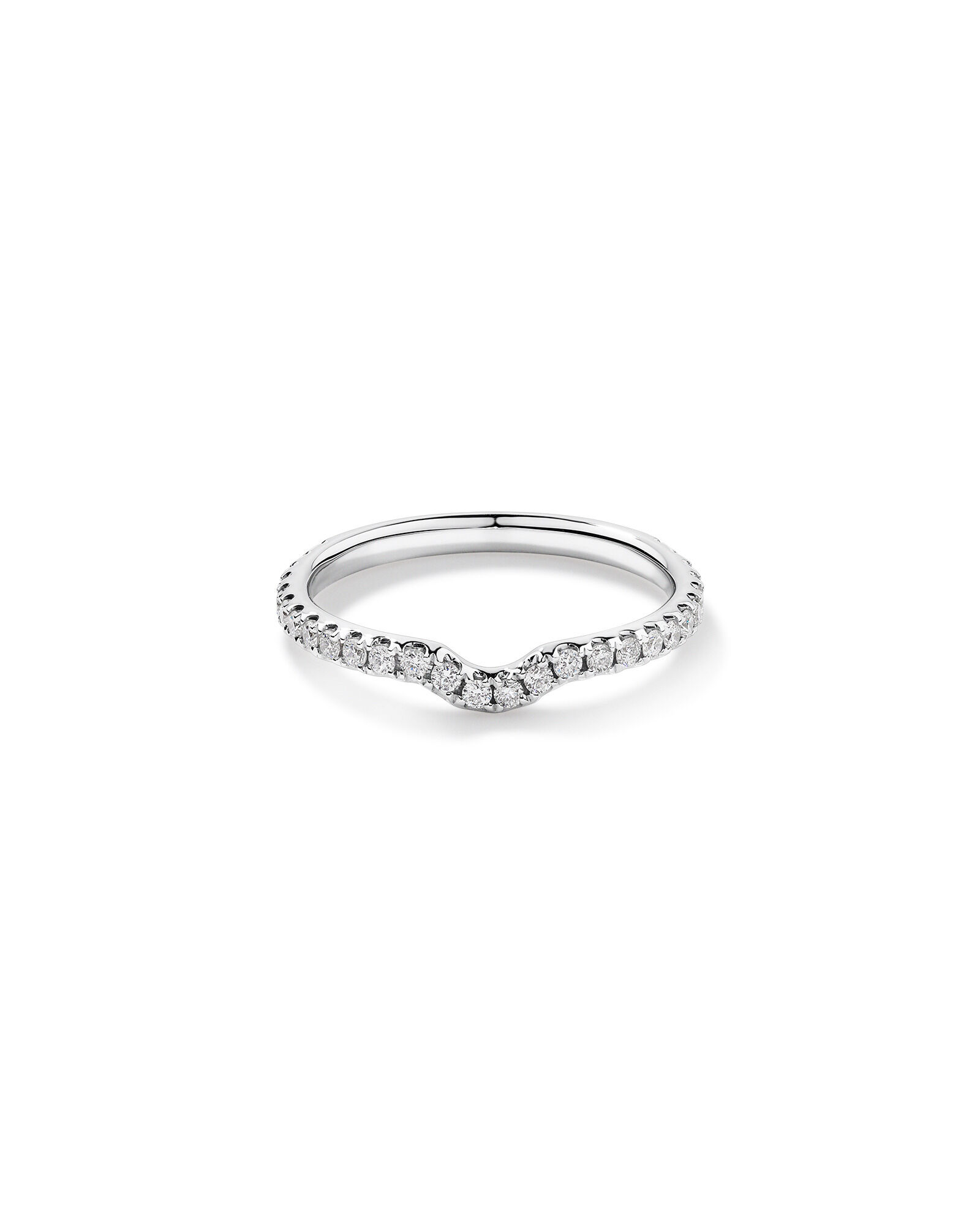 Sir Michael Hill Designer Wedding Band with 0.29 Carat TW of Diamonds in 18kt White Gold