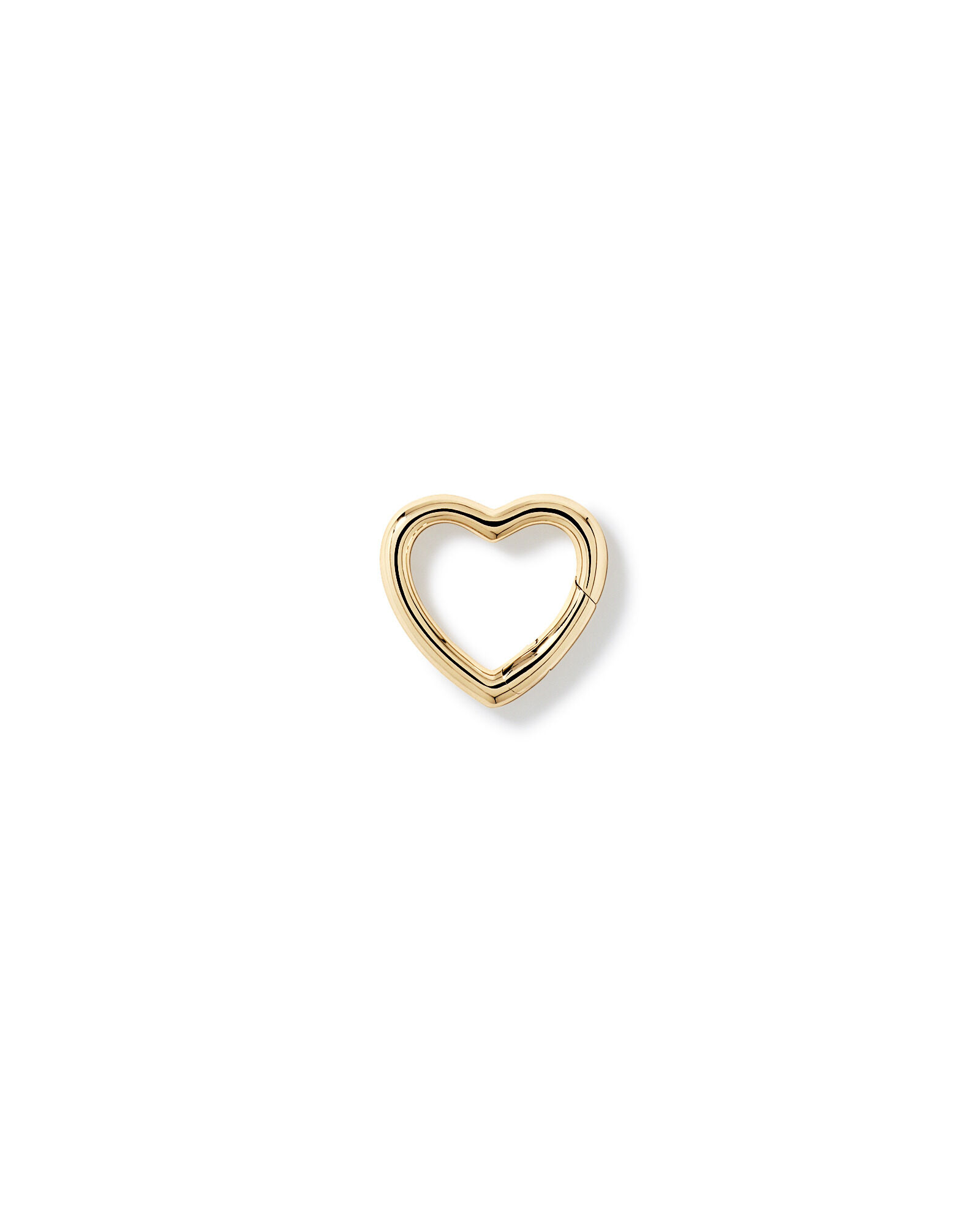 Heart Connector in 10kt Yellow Gold