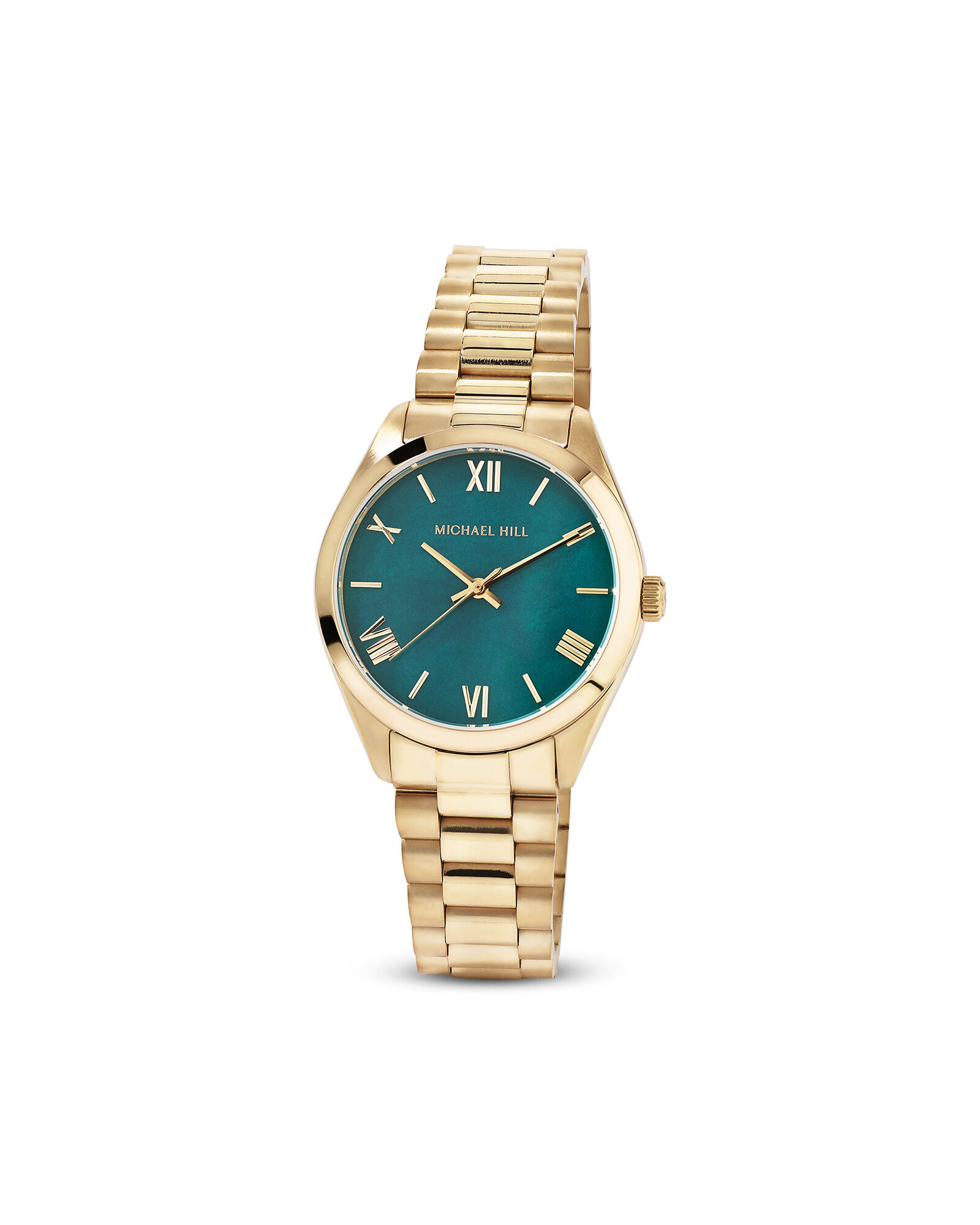 Ladies' 32.5mm Dress Watch in Gold-Tone Stainless Steel