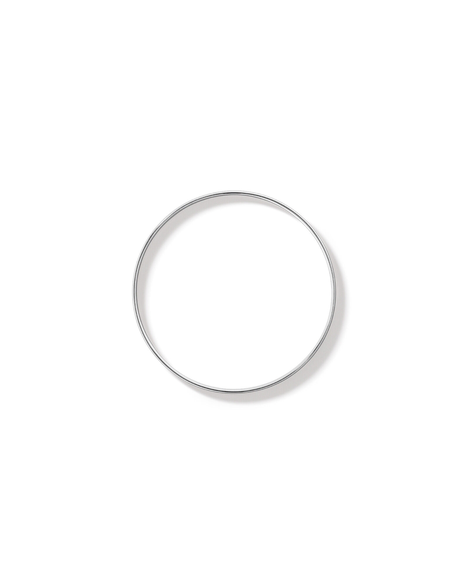 5mm-5.5mm Round Bangle in Sterling Silver