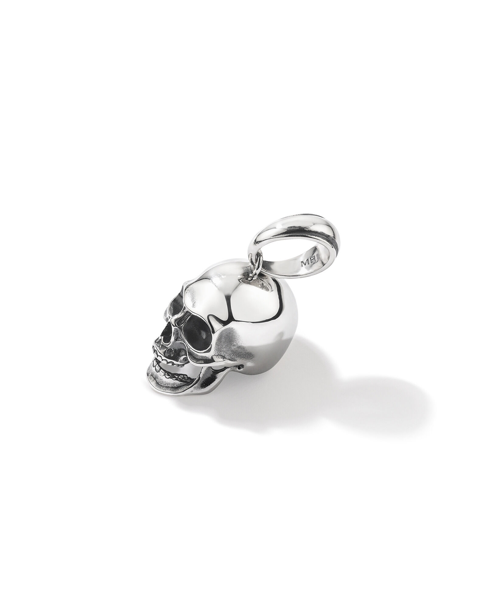 Skull Pendant in Sterling Silver