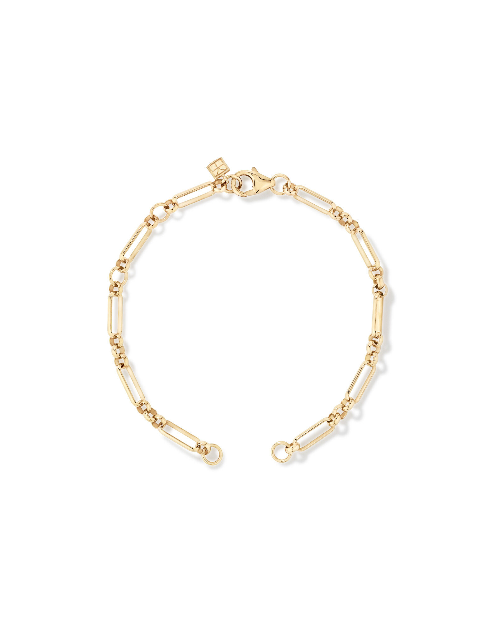 18cm (7.1") Solid Open Bracelet in 10kt Yellow Gold