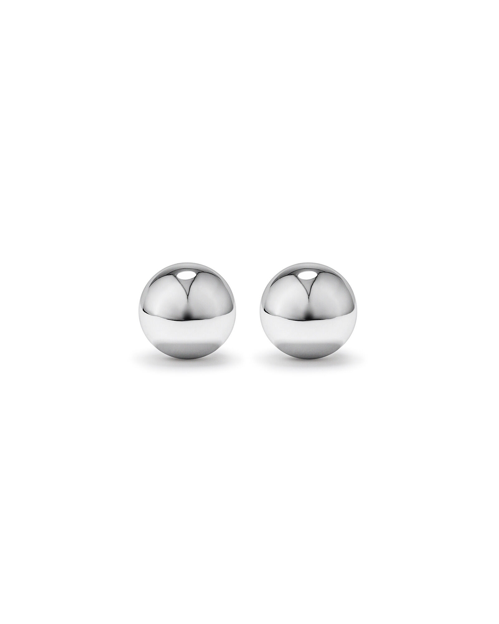 8mm Ball Stud Earrings in Sterling Silver