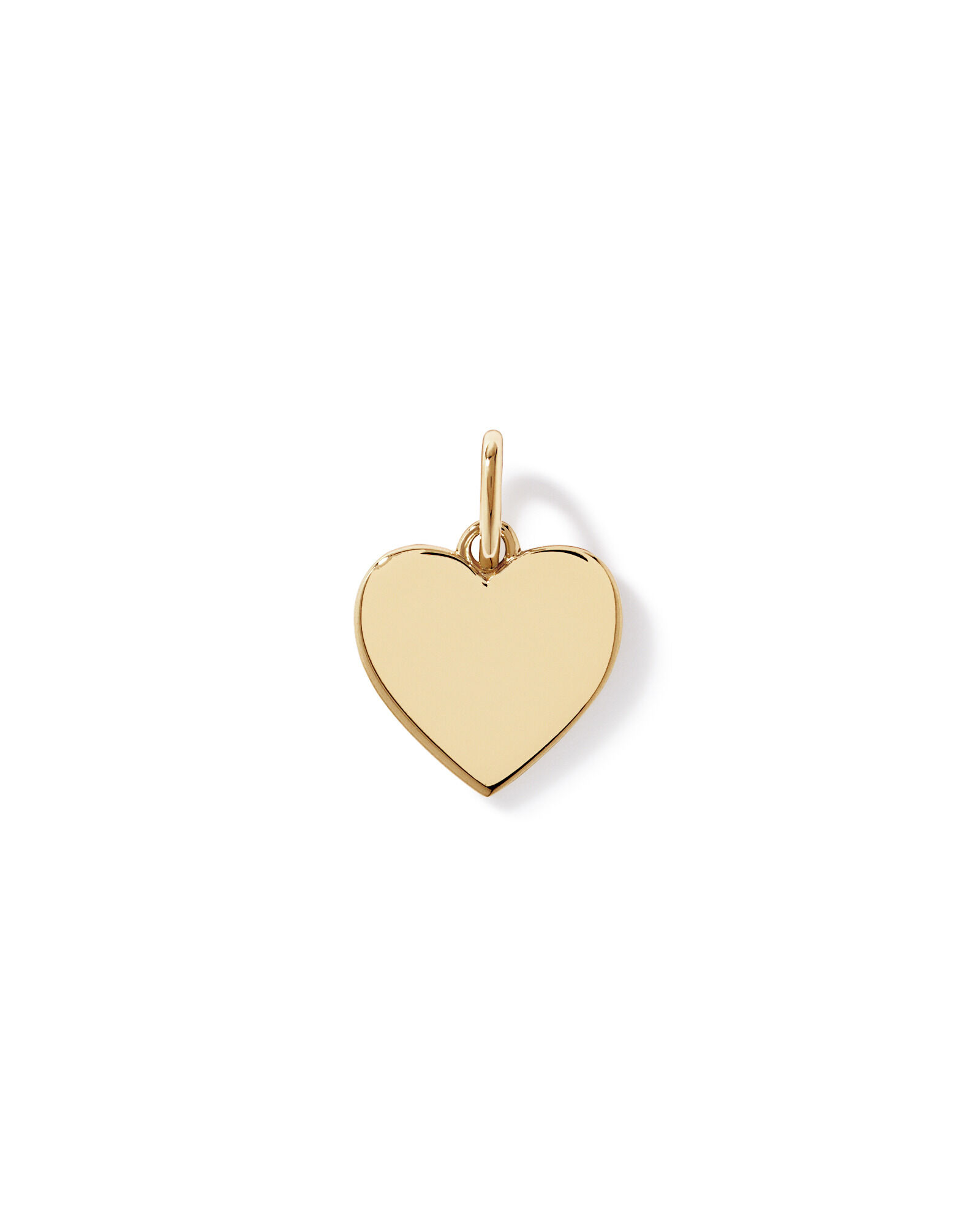 Rainbow Heart Pendant in 18Kt Vermeil with Enamel
