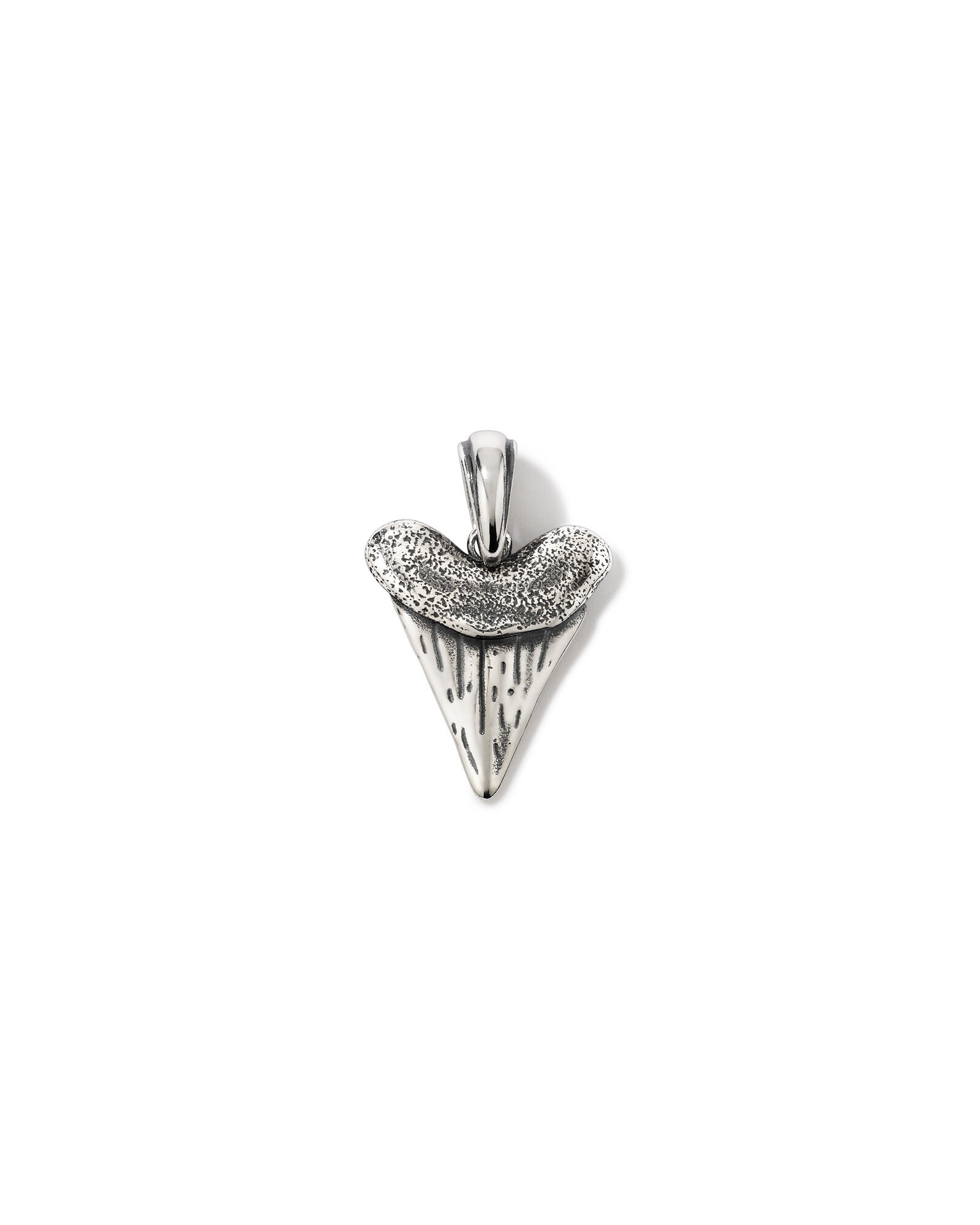 Shark Tooth Pendant in Sterling Silver