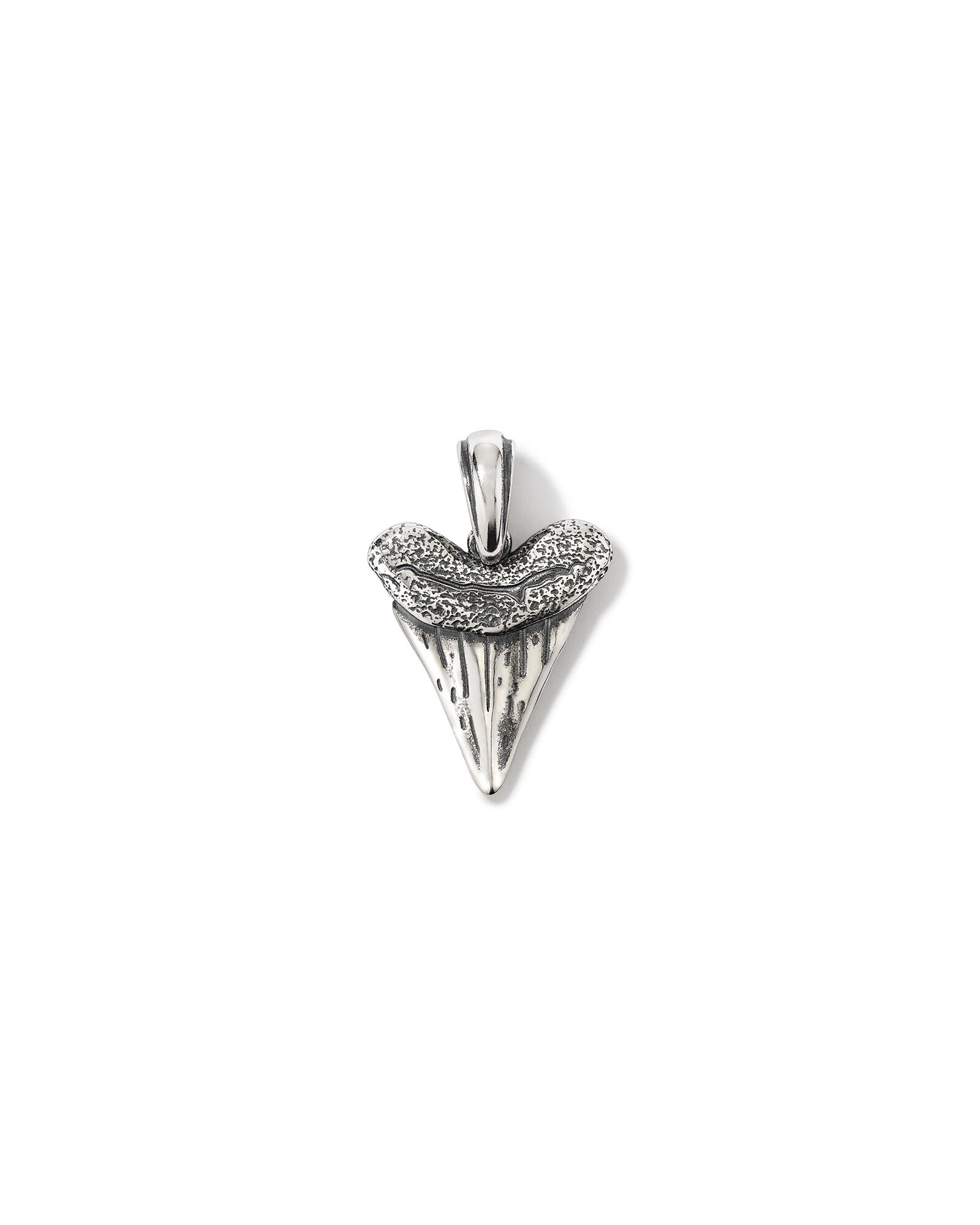 Shark Tooth Pendant in Sterling Silver
