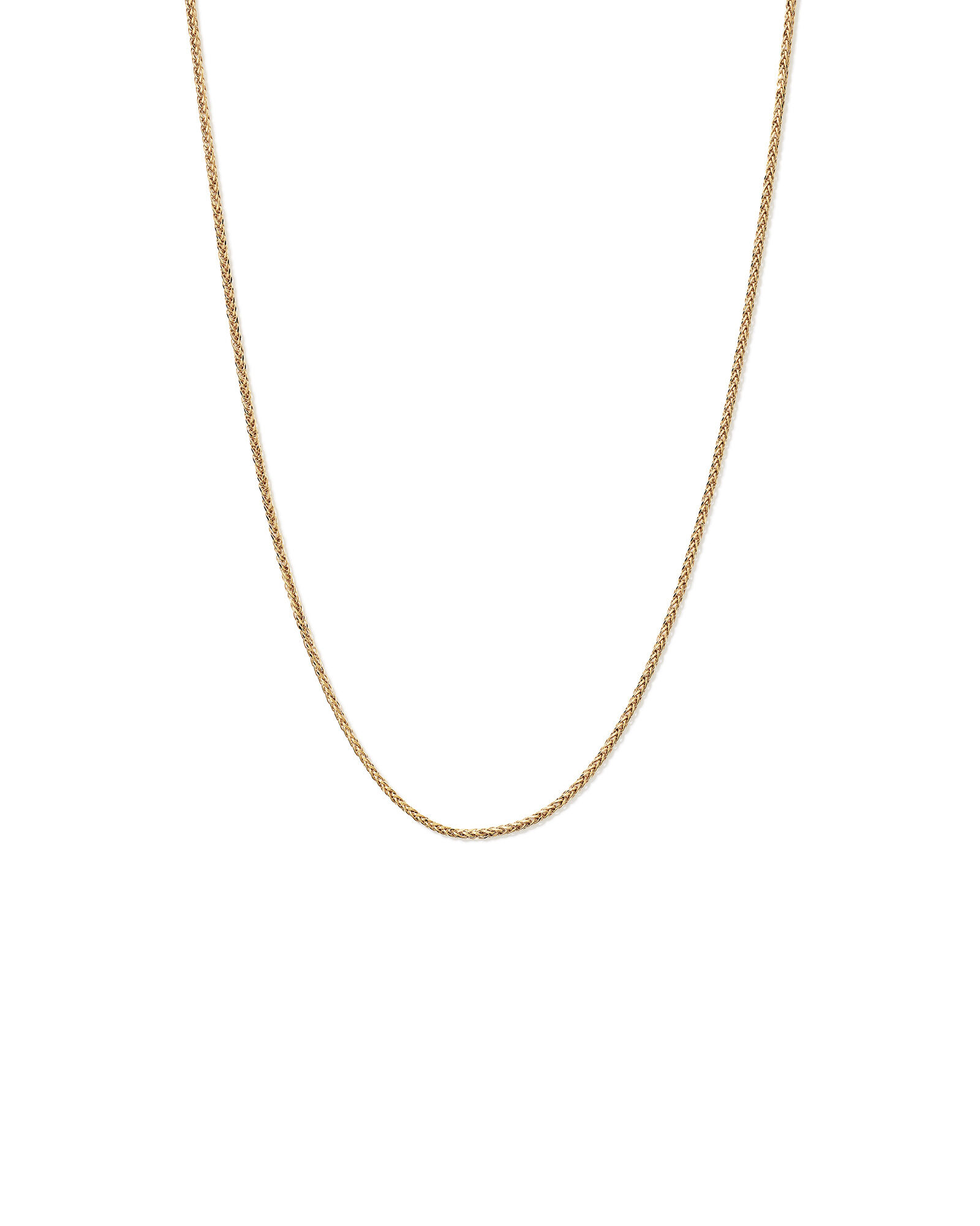 60cm (24") 2.3mm Width Wheat Chain in 10kt Yellow Gold