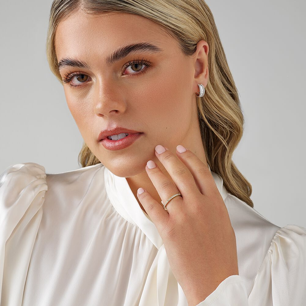 Wedding Band with 0.34 Carat TW of Diamonds in 14kt Yellow Gold