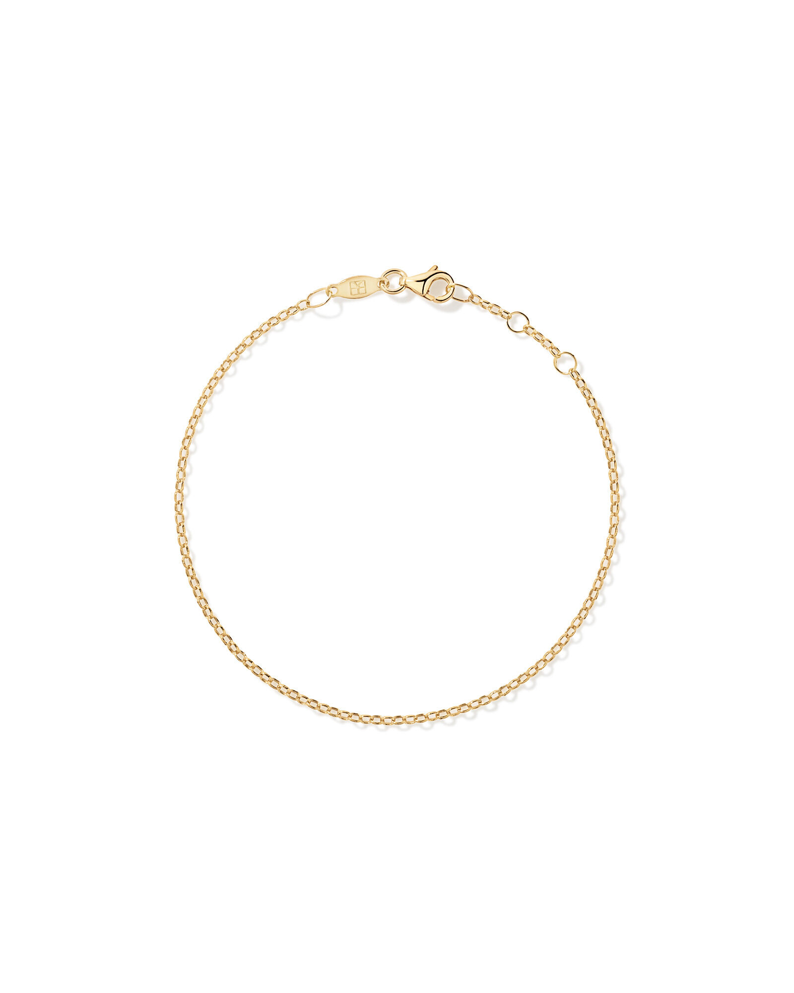 Bracelet Belcher en Or Jaune 10 ct