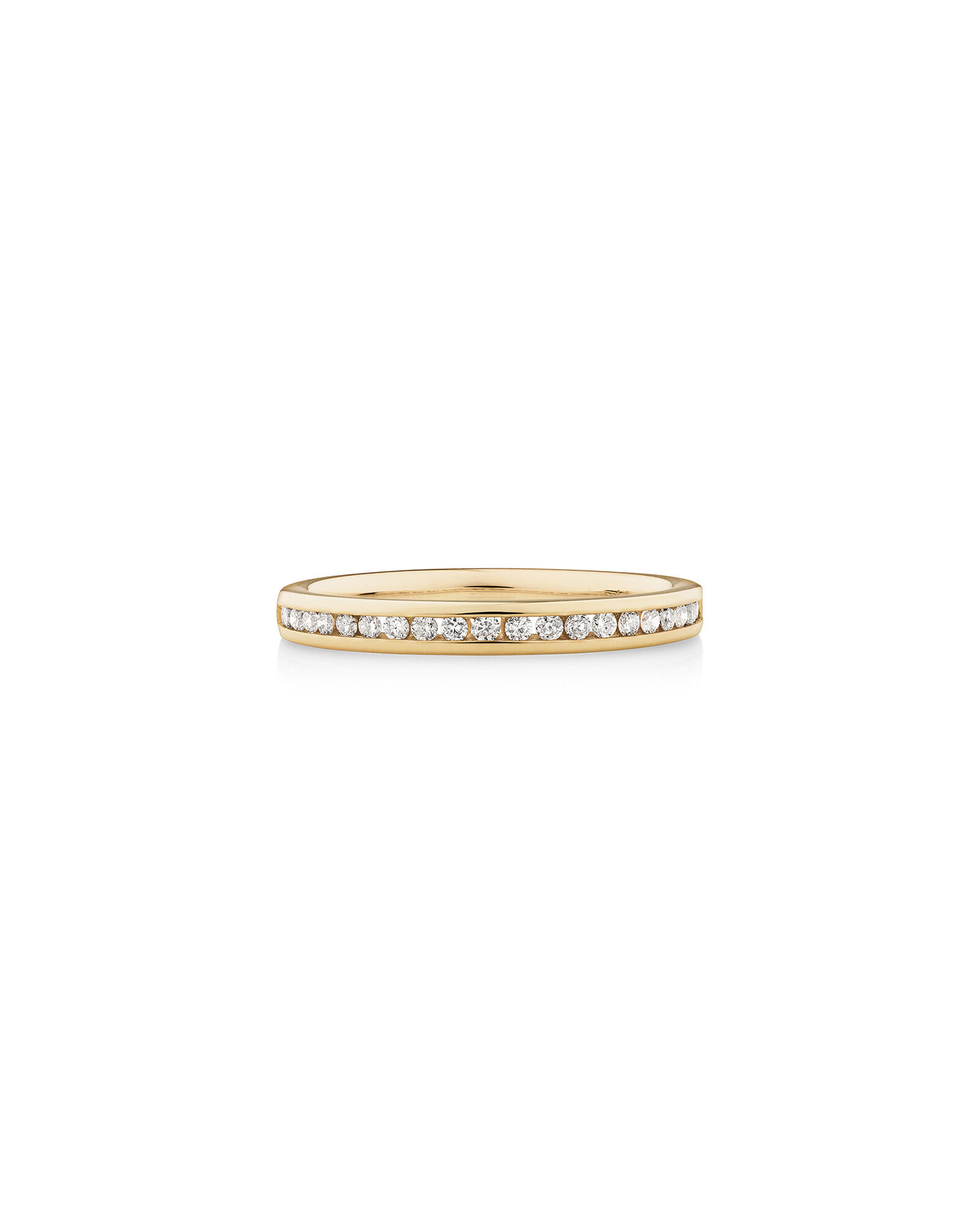 Wedding Band with 0.20 Carat TW of Diamonds in 14kt Yellow Gold