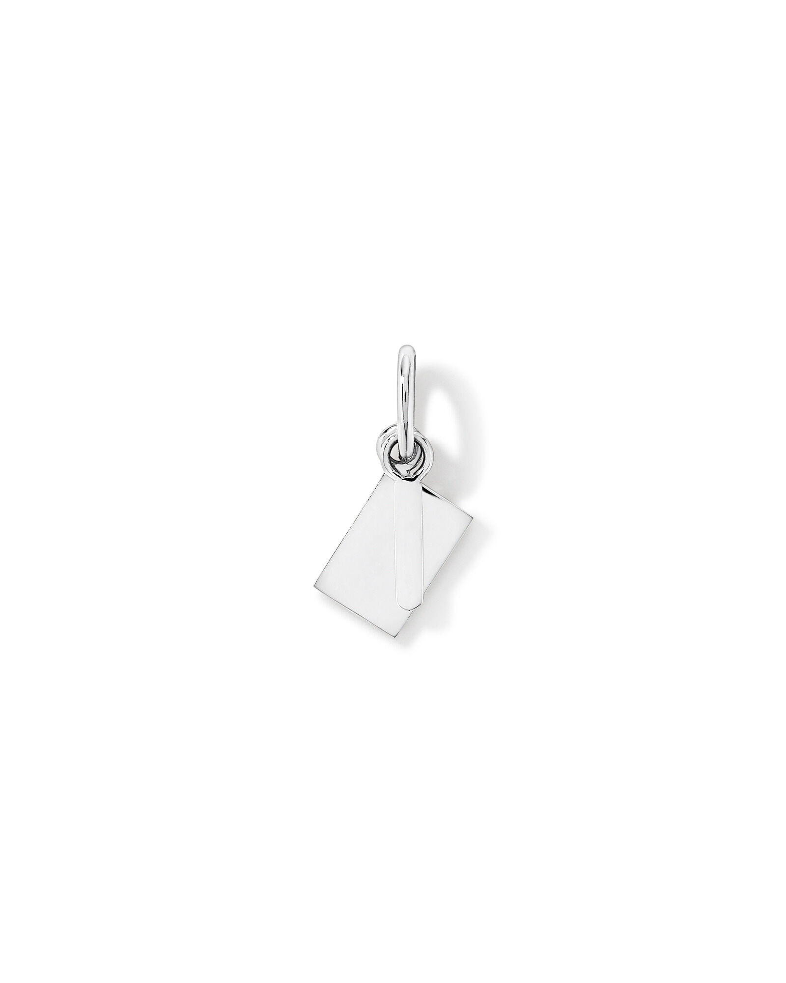 Canadian Postcard Pendant in Sterling Silver