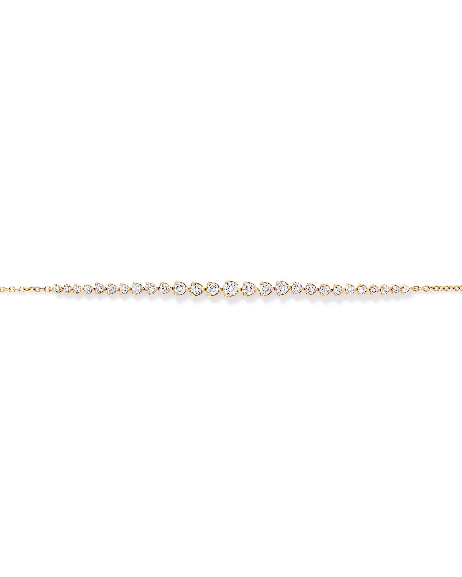 Bracelet de tennis en diamant 1,00 carat TW cultiv&eacute; en laboratoire en or jaune 10 carats