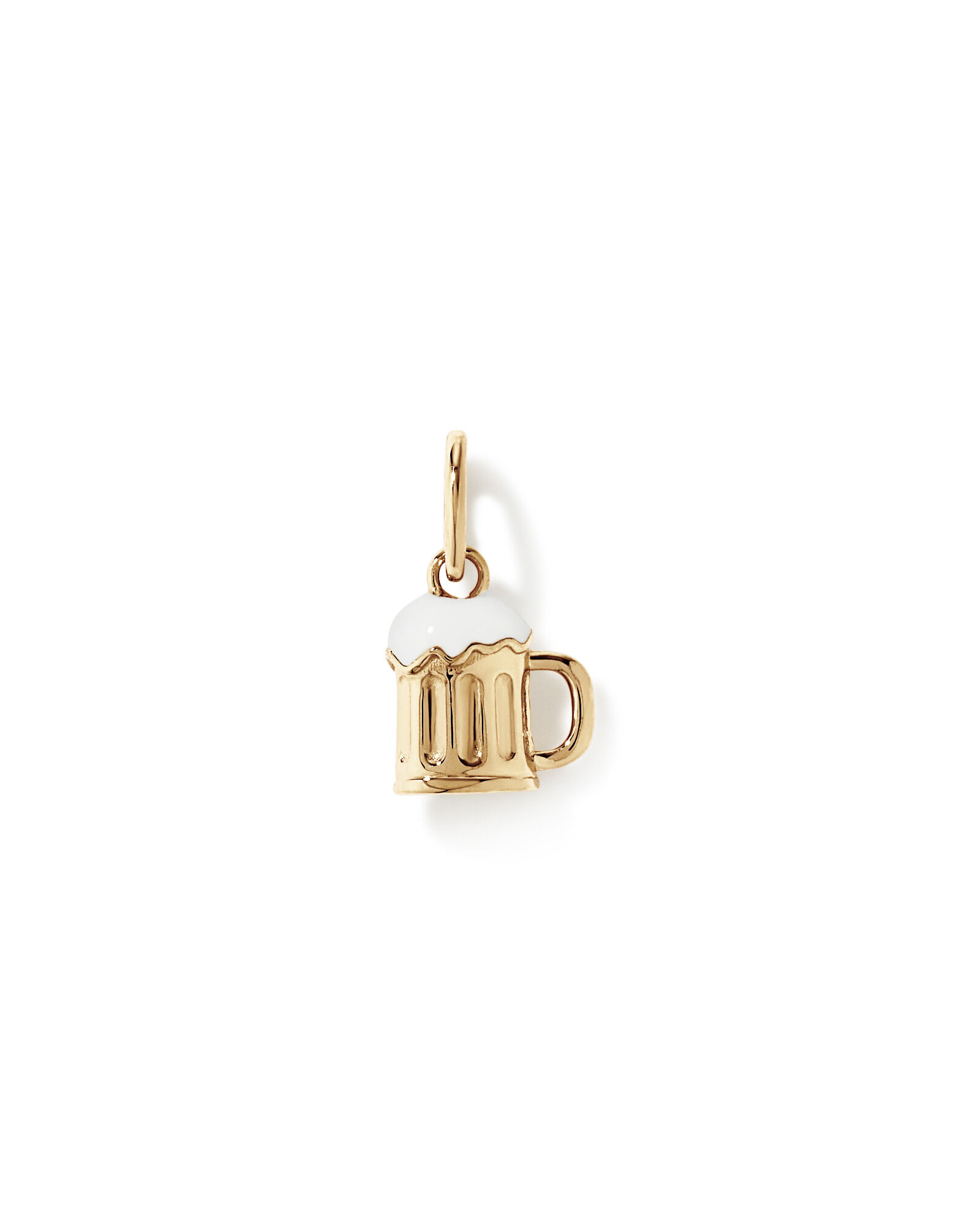 Pendentif Stein &eacute;maill&eacute; en Vermeil 18 n&oelig;uds