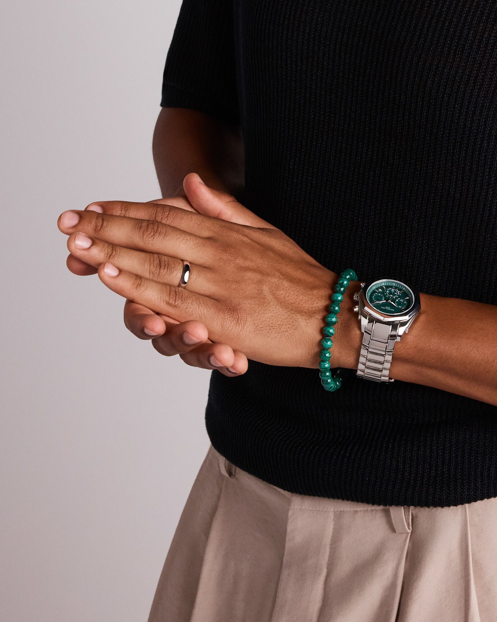 5mm Half Round Wedding Band in Sterling Silver