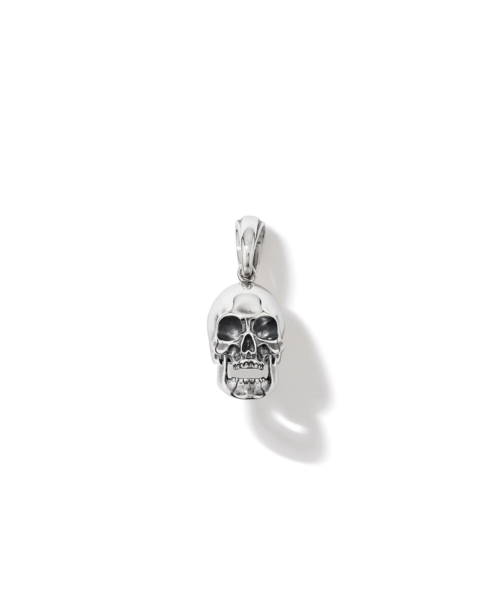 Skull Pendant in Sterling Silver