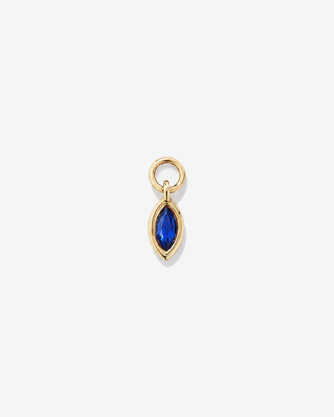 Breloque d'oreille Saphir en or jaune 10 ct
