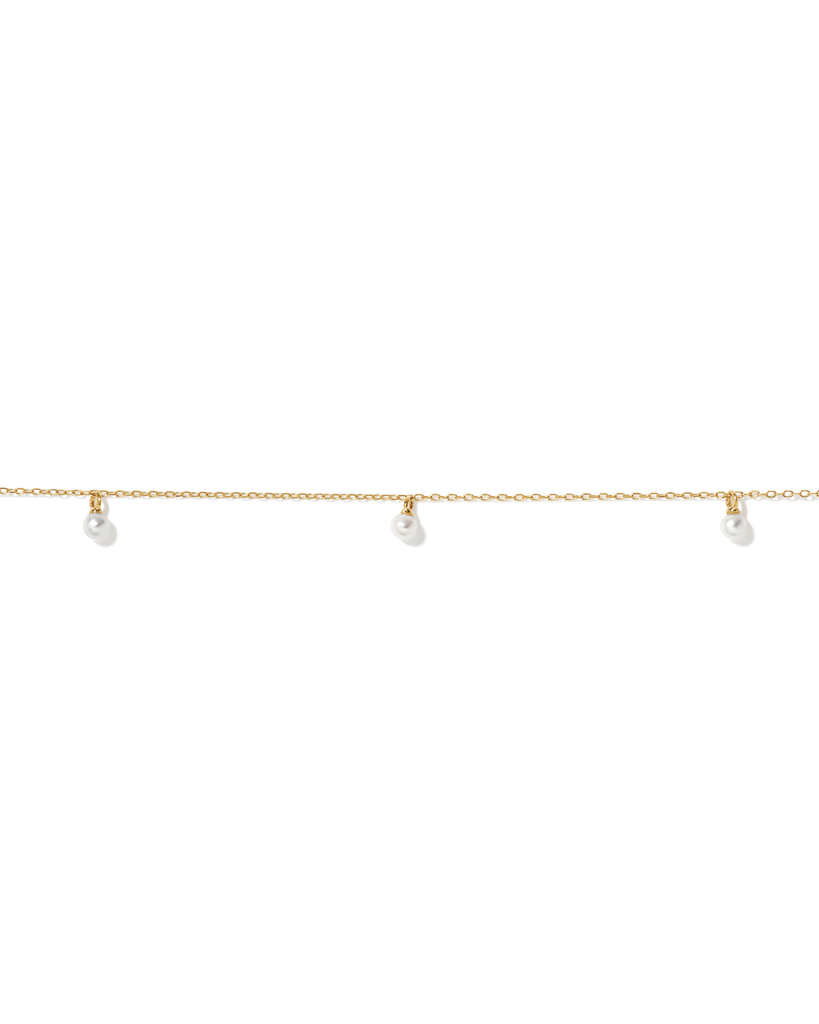 Micro Cultured Freshwater Pearl Bracelet in 10kt Gold