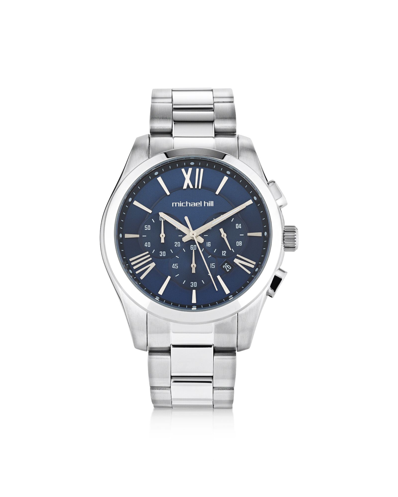 Men's Chronograph Watch in Stainless Steel