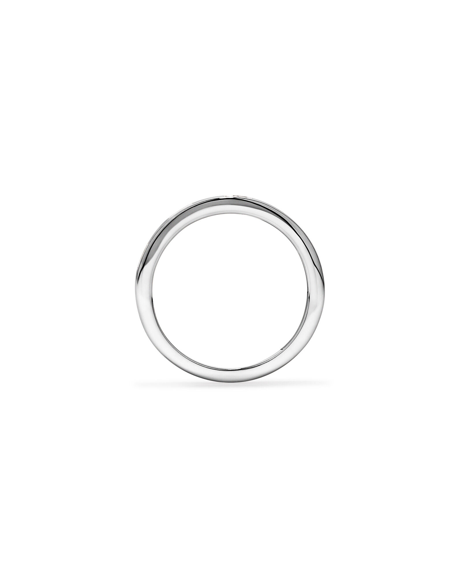 0.22TW Baguette Laboratory-Grown Diamond Wedding Band in 14kt White Gold