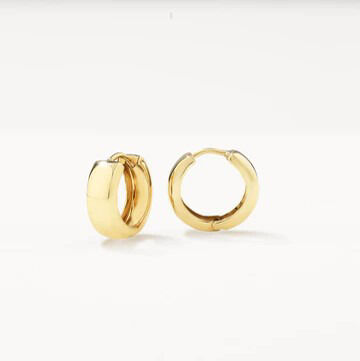 10mm Huggie Earrings in 10kt Yellow Gold