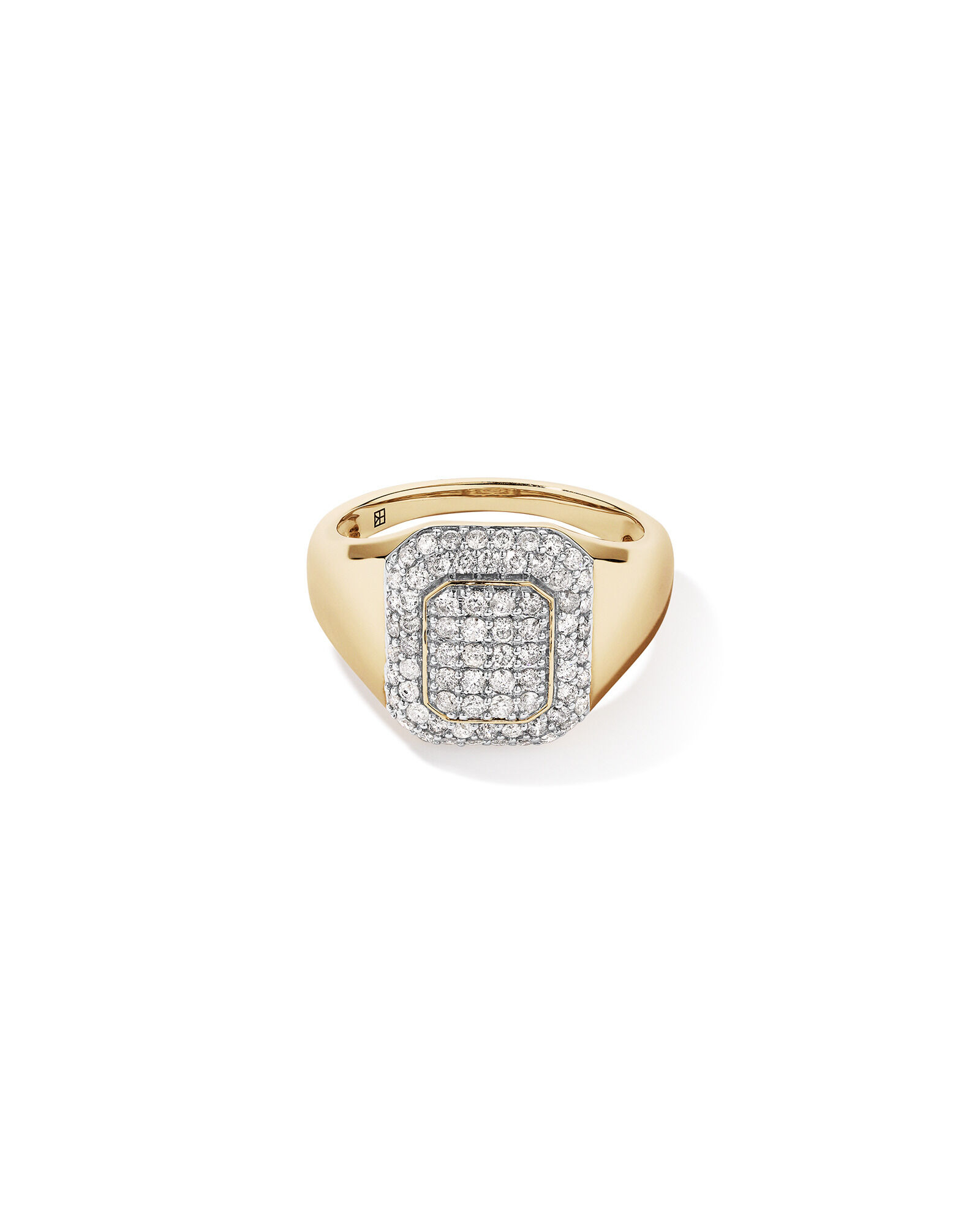 1.00 Carat TW of Cluster Diamonds in 10kt Yellow Gold