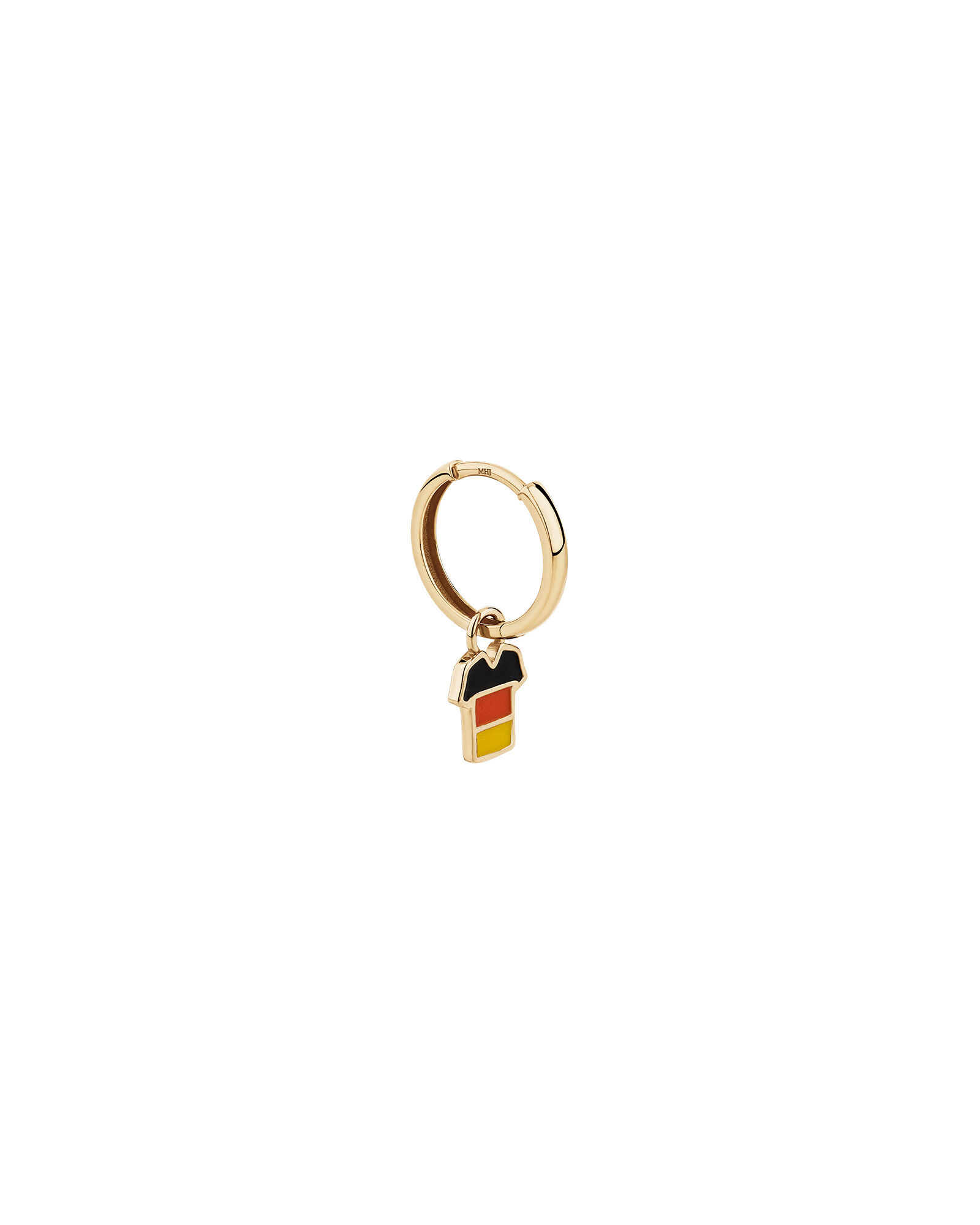 Germany Jersey Earring Charm in 18Kt Vermeil