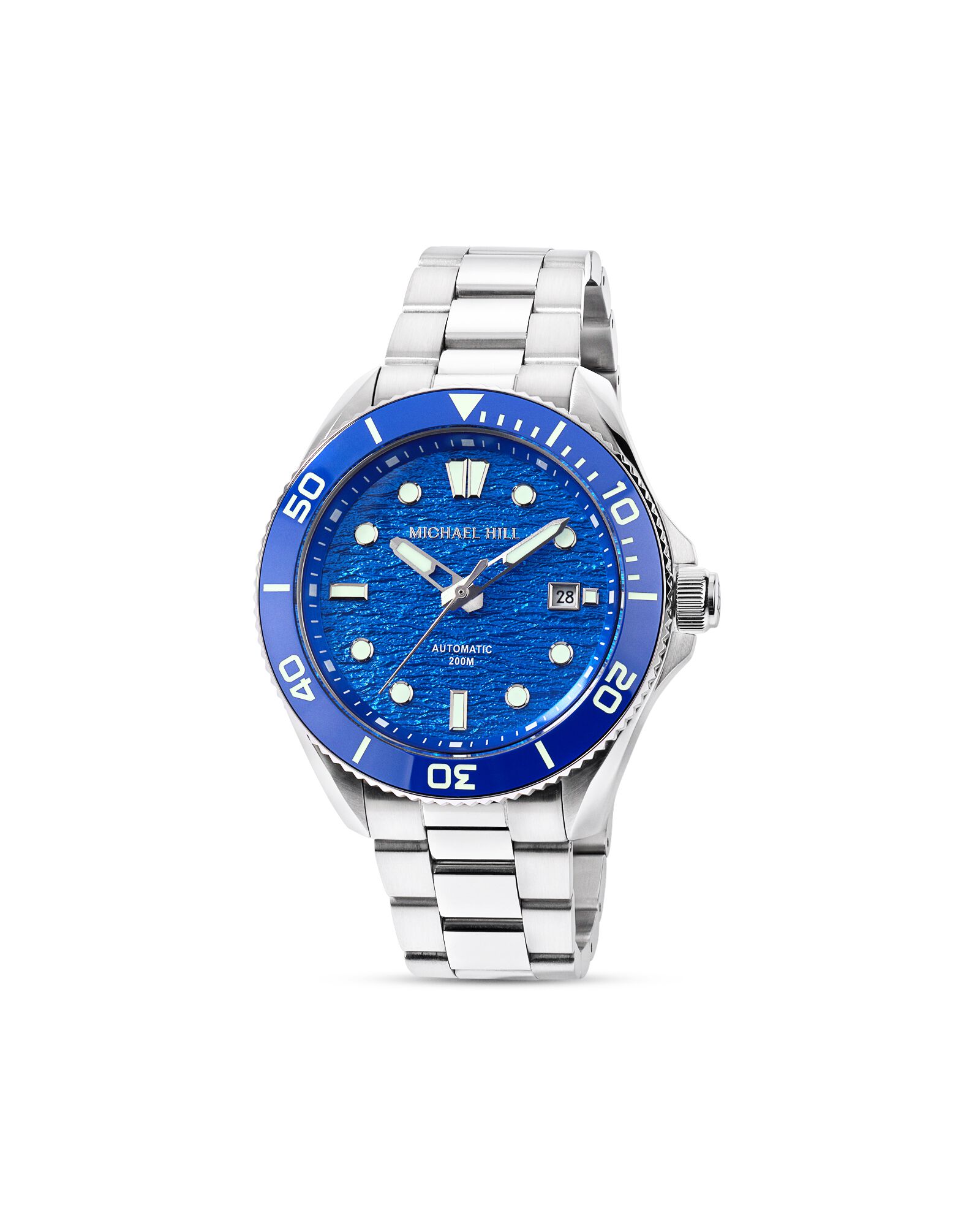 Men&rsquo;s Diver's Watch in Stainless Steel